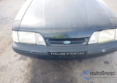 1989 Ford Mustang Lx from USA, damaged, VIN 1FABP44E7KF148881